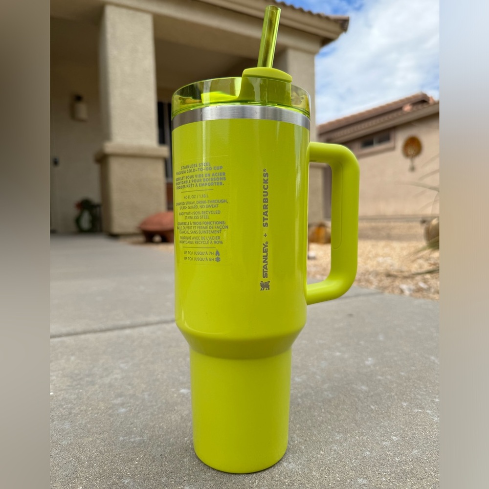 40 oz 2024 Starbucks Stanley Lime